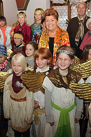 Eröffnung 2010 mit Schülern der Klasse 2 c Grundschule an der Rotbuchenstraße, München (©Foto. Martin Schmitz)